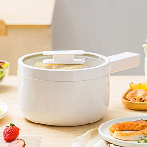 Dmwd — cocotte culinaire électrique blanche, en acier inoxydable, 304, cuisson des nouilles, des œufs et du riz, <span class=keywords><strong>mini</strong></span>, chauffant, nouveauté - Product Image 4