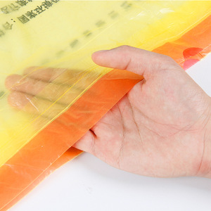 Sacs poubelles médicaux jaunes à cordon de serrage, taille L, épaissis, à usage unique pour l'élimination des déchets ménagers - Product Image 2