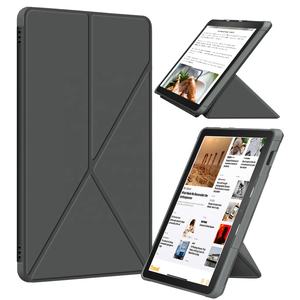 Custodia in pelle con guscio posteriore in TPU con copertura intelligente per supporto pieghevole per <span class=keywords><strong>Tablet</strong></span> Amazon Fire HD10 HD 10 <span class=keywords><strong>Plus</strong></span> 11a generazione 2021 - Product Image 3