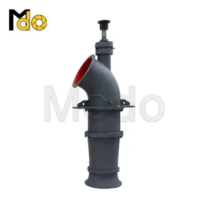 Seawater electric submersible high pressure dredge turbine mix flow axial flow water pump