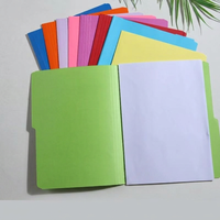 Carpeta de Archivo de una Sola Página de Papel de Color de Marca, Modelo A4, Sobres Manila, Papelería Tamaño Carta, Fabricación en Fábrica, Logotipo Personalizado