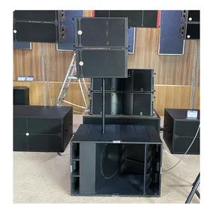 Design personalizzato suono potente subwoofer attivo da 18 pollici altoparlante a colonna line array attivo altoparlante a colonna potente