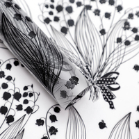 Papier d'emballage pour fleurs Muguet, rouleau imperméable facile à plier pour fête de remise de diplôme, fleuriste, cadeau floral