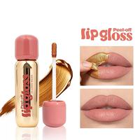 Gloss à lèvres personnalisé MLM avec logo, couleur vive, longue tenue, facile à enlever, confortable à porter, pour tous les jours et les soirées, cosmétique pour les lèvres, teinture à lèvres peel-off