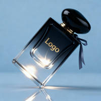 Flacon de parfum en verre vide de luxe 100 ml de haute qualité, design personnalisé avec logo, flacon de crème pour le visage, vaporisateur à pompe, diffuseur à bâtonnets, boîte