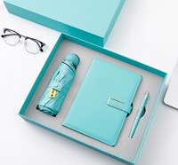 Coffret Cadeau d'Entreprise de Luxe 2026 – Thermos en Acier Inoxydable Personnalisé avec Logo, Carnet Imprimé Letterpress et Clé USB – Ensemble 3 Pièces pour Affaires