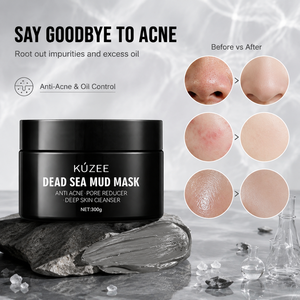 Masque minéral biologique de la mer Morte de marque privée masque anti-âge pour le visage et le corps à l'extrait de boue volcanique tueur de points noirs - Product Image 3
