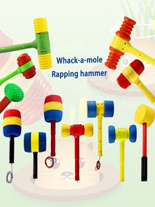 उच्च गुणवत्ता वाले सिक्का-संचालित आर्केड मशीन स्पंज हथौड़ा wहैक-ए-मोल चूहे रैपिंग हथौड़ा - Product Image 1