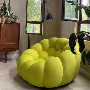 Beliebte Kürbis Einzels ofa Stuhl Kleine Wohnung Lazy Tatami-Stil Balkon Schlafzimmer Komfortable Schaum Stoff Rückenlehne Set - Product Image 2