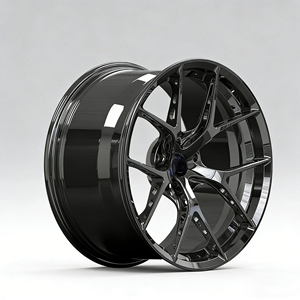 Rines de Aleación Forjados Cóncavos de Lujo en Negro Brillante E88 <span class=keywords><strong>E90</strong></span> E36 de 17, 18 y 19 Pulgadas, Personalizados para <span class=keywords><strong>BMW</strong></span> con Bujes 5x112 5x120 - Product Image 2