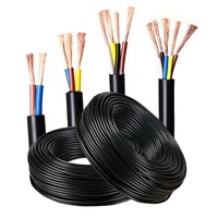 Câble d'alimentation basse tension blindé, gaine en PVC, tressé en cuivre à 4 conducteurs, 2,5 mm, ignifuge, résistant au feu, CE, ordinateur