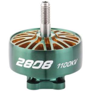 Moteur Brushless Chase Mamba Green Gold Edition Toka 2808 1100kv 4-6s 7" Voyage - Product Image 1
