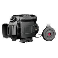Monoculaire numérique infrarouge 1x18 avec zoom 5x, objectif 18 mm, éclairage à 9 niveaux, portée de 200 m, batterie rechargeable