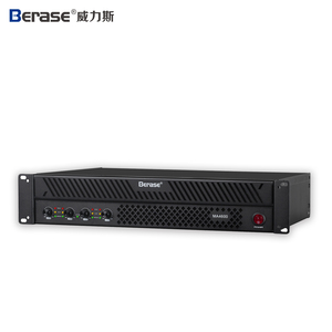 Amplificatore di Potenza in Metallo a 4 Canali Classe D 4*600W con Impedenza 4/8 Ohm per Sistemi Audio Professionali, Chiese e KTV - Product Image 1