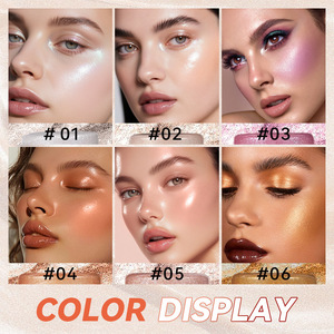 Barra de Contorno Iluminadora para Piel Clara, Acabado Natural con Brillo Ligero, Rubor para Mejillas con Destellos Finos para Mujer - Product Image 4