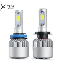 Auto Cars 9005 9006 h7 h11 S2 36W 8000LM voiture led phare prix de gros auto phare led ampoule pour voitures h4