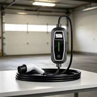 Chargeur EV portable GB/T 3,5 kW 16A certifié, prise d'alimentation personnalisée, station de recharge portable pour véhicules électriques