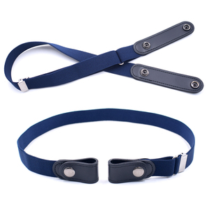 Cintura Elastica Classica alla Moda per Donne e Ragazze, Fibbia con Anello a D in Ferro/Lega di Zinco, Materiale in Poliestere/Gomma, Stile Formale per Esterni, 2-4cm - Product Image 6
