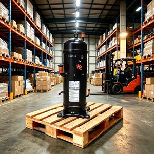 คอมเพรสเซอร์แบบสกรอลล์ Airman รุ่น GTC5150NC47LF T 24 V สำหรับเครื่องปรับอากาศระบบรวมศูนย์ ใช้สารทำความเย็น R410A - Product Image 4