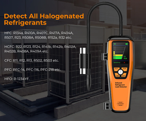 Elitech ILD-200 Infrared Electronic Refrigerant Heat <b>Pump</b> Leak Detector HVAC IP65 10-Year Sensor Life 6 Hours <b>Battery</b> - Product Image 4