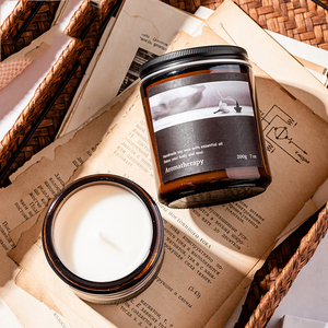 Aromatherapy <b>Large</b> Soy Wax Scented <b>Candle</b> Smokeless Fragrance <b>Candle</b> For Bedroom Desktop Home Use - Product Image 3