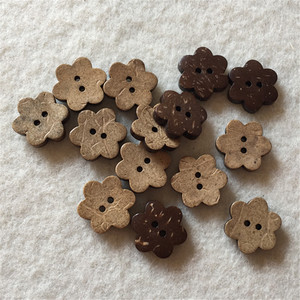 Phong Cách Mới Bán Buôn Tùy Chỉnh Mẫu Thiết Kế Ngôi Sao Dễ Thương Bằng Gỗ Dừa Nút Cho Trẻ Em Quần Áo Trẻ Em - Product Image 5