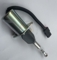 Pièces de moteur OEM ZCEC 6CT8.3 6C8.3 SOLENOÏDE DE POMPE À CARBURANT 3932546 3287406/4063172 Solénoïde d'arrêt de carburant / Solénoïde de coupure de carburant