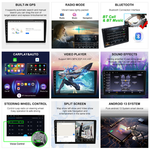 Tự động xe đài phát thanh xe máy nghe nhạc cho Chevrolet <span class=keywords><strong>Aveo</strong></span> Sonic 2011 2013 <span class=keywords><strong>GPS</strong></span> <span class=keywords><strong>navigation</strong></span> với khung Wifi 9 inch đầu đơn vị Stereo Android 13 - Product Image 5