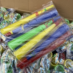 Woo Zu Trompettes à corde en plastique pour supporters, accessoires de cheerleading pour matchs de football, festivals, Halloween, Pâques, Fête nationale - Product Image 4