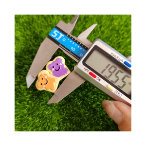 Kawaii burro di arachidi Jelly Charms <span class=keywords><strong>accessori</strong></span> in resina per artigianato fai da te copricapo Bow Decor Ear Studs creazione di gioielli - Product Image 4