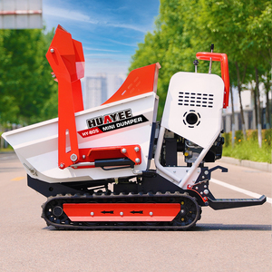 Heavy Duty Small Mini <b>Dumper</b> Price for Sale with High Lifting Hydraulic Crawler Dump Truck 500kg Factory <b>Tracked</b> Easy to Operate - Product Image 5