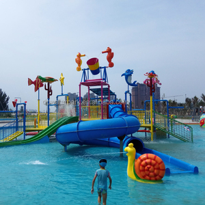 Toboganes de Agua para Parques Acuáticos en Venta, Medianos, de Fibra de Vidrio, Juegos de Parque Acuático Comerciales, Estilo Oceánico, Nuevos, de Verano, con Dinosaurios, para Niños - Product Image 3