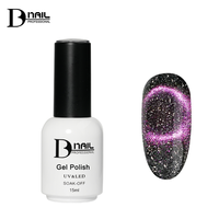BD Disco Cat Eye Gel Polonais Mode Disco Cristal Cat Eye Réflexion Vernis À Ongles Cat Eye Flash Gel pour Super Brillant Nail Art