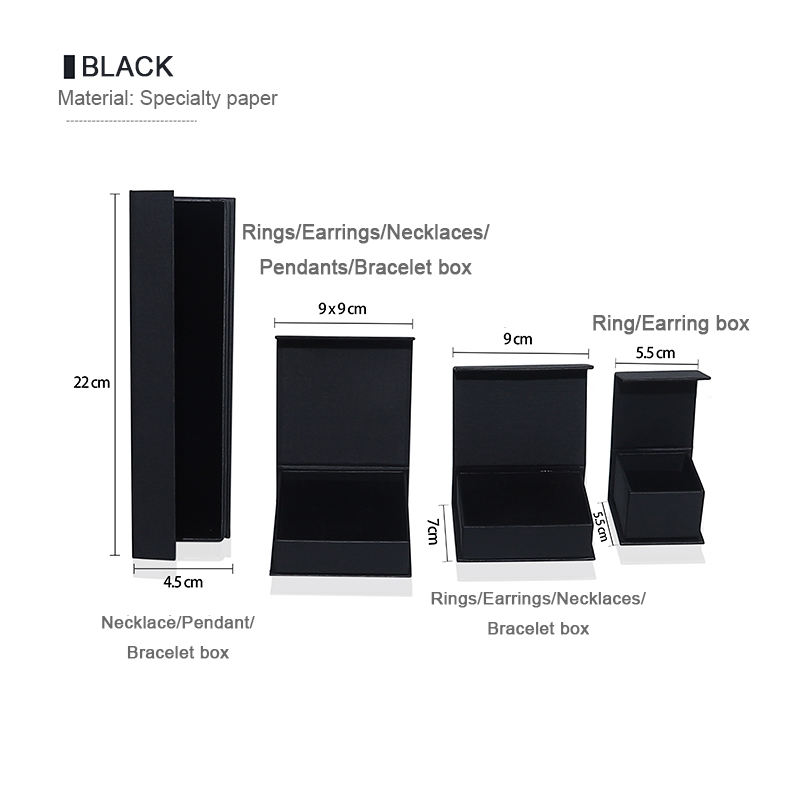 Size1:5.5*5.5*4  Black