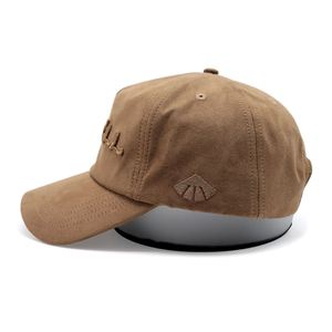 Gorra de Béisbol de 5 Paneles de Gamuza con Logotipo Bordado en 3D Personalizado de Alta Calidad con su Propio Diseño - Product Image 5