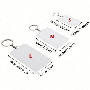 Llaveros Acrílicos para Transferencia Térmica - Diseño Simple Reciclable de una Sola Cara para DIY, Anillos para Llaves para Logotipos Personalizados y Regalos Promocionales - Product Image 4