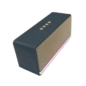 Lecteur <span class=keywords><strong>de</strong></span> musique <span class=keywords><strong>de</strong></span> haute qualité <span class=keywords><strong>HIFI</strong></span>, <span class=keywords><strong>haut</strong></span>-parleur Bluetooth BT, <span class=keywords><strong>haut</strong></span>-parleurs sans fil TWS rétro, <span class=keywords><strong>caisson</strong></span> <span class=keywords><strong>de</strong></span> basses profond avec lumière RVB - Product Image 5