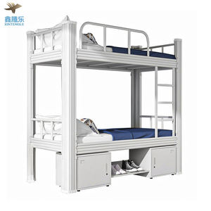 Lit Superposé Jumeau Double Style Américain Très Vendu, Cadre Métallique de Haute Qualité avec Rangement, Gain de Place pour Chambre et École - Product Image 2