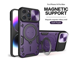 <span class=keywords><strong>Cover</strong></span> per <span class=keywords><strong>iPhone</strong></span> 17 Pro Max con Anello Magnetico Girevole a 360 Gradi e Supporto Integrato, in TPU e PC, Compatibile anche con <span class=keywords><strong>iPhone</strong></span> 17E e 16 - Product Image 5