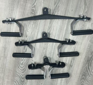 Spor Salonu Lat Pull Bar Kürek Çekme Kolu Ergonomik Tam Döner Çelik Alüminyum Alaşımlı Mag Grips Halter Ağırlık Kaldırma Fitness Aksesuarları - Product Image 2