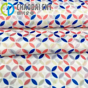 100%RPET 190T coated printed polyester taffeta plastic bottle recycled shopping bag fabric