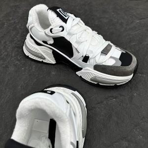 Baskets Homme Style Rétro Dolcegabbana D Respirantes Confortables en Maille PU Décontractées à Lacets pour la Course et l'Augmentation de la Taille - Product Image 6