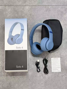 Penjualan Terbaik headphone Noise Cancelling BT nirkabel Solo4 Earphone Solo ANC Stereo Noise Cancelling