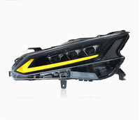 Phare avant modifié pour Nissan Altima Teana 19-22, projecteur LED à trois yeux, DRL, clignotant séquentiel, ensemble de phares avant amélioré