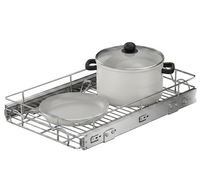 Étagère de rangement coulissante en métal chromé de qualité supérieure, organisateur d'épices moderne et robuste, design multifonctionnel, type à insertion par boulons