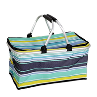 Koelertas op maat, groothandel, ecologisch, picknick, non-woven, waterdicht, draagbaar, Oxford, thermisch geïsoleerd, met ritssluiting