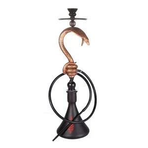 Wholesale Hot Selling Shisha Chicha Arabic 1 Silicone Hose Snake Hookah Anaconda Aluminum Alloy Hookah