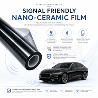 Film de fenêtre automobile en céramique nano PET BEIKAER à rejet thermique ultra élevé, protection UV à 99 %, film solaire avec protection anti-rayures