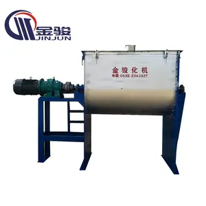 1000L Stainless Steel Horizontal Double Helical Ribbon Blender Mixer Dry Powder Granule Screw Blending Agitator Mixing Machine