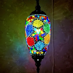 Lampade turche fatte a mano marocchine con paralume in vetro colorato lampada a sospensione a mosaico <span class=keywords><strong>tiffany</strong></span> - Product Image 4